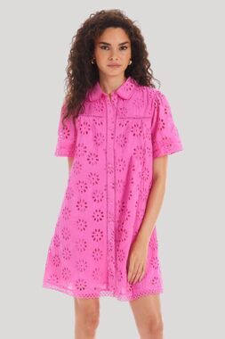 NWT Allison Eliana Eyelet Mini Dress Sz Small